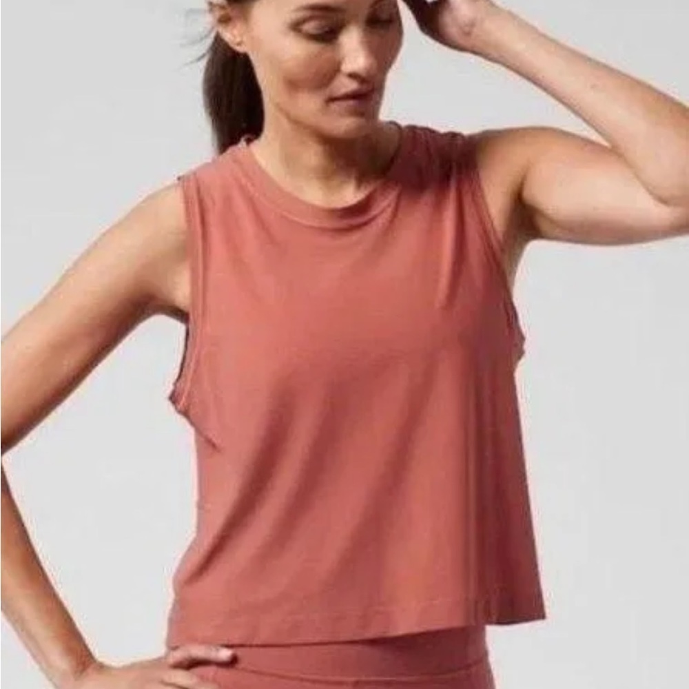 Size XXS Athleta Burnt Orange Tank Too